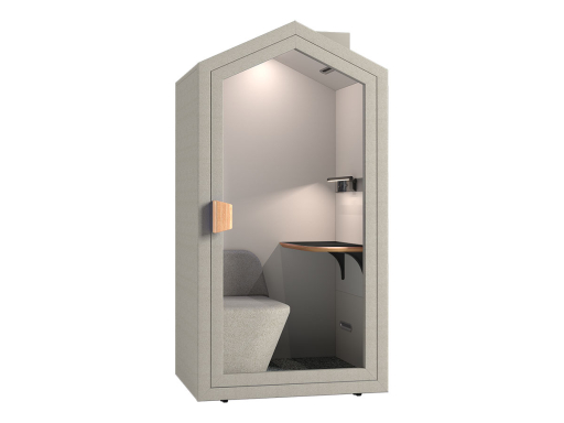 Cabine individuelle acoustique sur roulettes SWEET SOLO