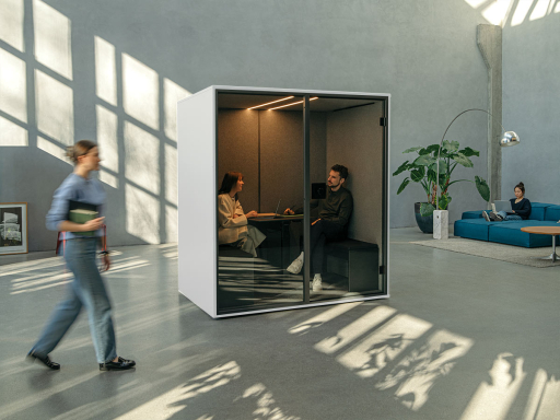 Cabine acoustique MEET, fabrication allemande