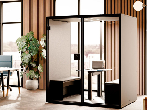 Cabine acoustique MEET, fabrication allemande