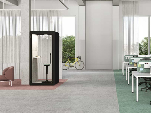 Cabine acoustique design CYBEL, fabrication européene