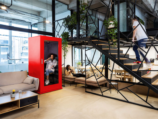 Cabine acoustique eco- responsable SOHO pour 1 personne