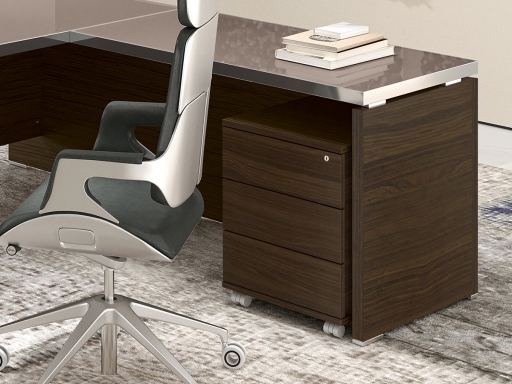 Caisson mobile exécutif 3 tiroirs VESTA en bois