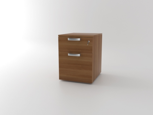 Caisson mobile 2 tiroirs uni pratique
