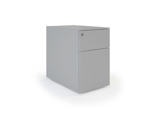 Caisson métallique slim 2 ou 3 tiroirs VENTO, caisson métallique fabricant italien