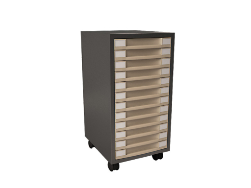 Caisson 12 tiroirs ORGAN'IT pratique