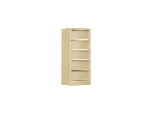 Meuble à clapets avec ou sans serrure de 5 ou 10 cases, fabricant français