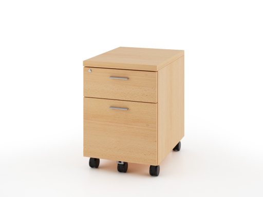 Caisson mobile 2 tiroirs pratique