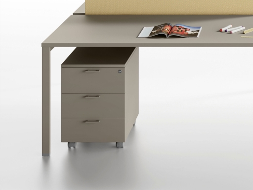 Caisson mobile 3 tiroirs contemporain