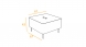 Ensemble d'accueil modulaire SNOOZE