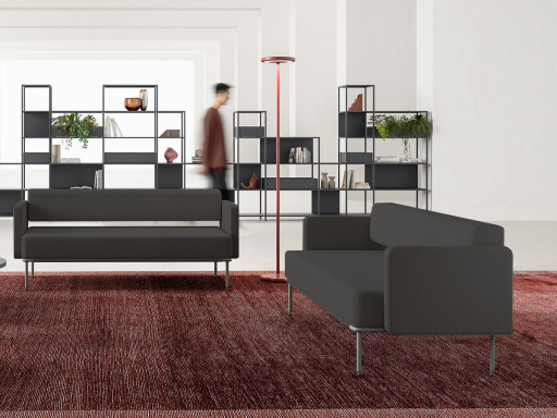 Sofa pour 3 personnes ASKET, fabriqué en Italie