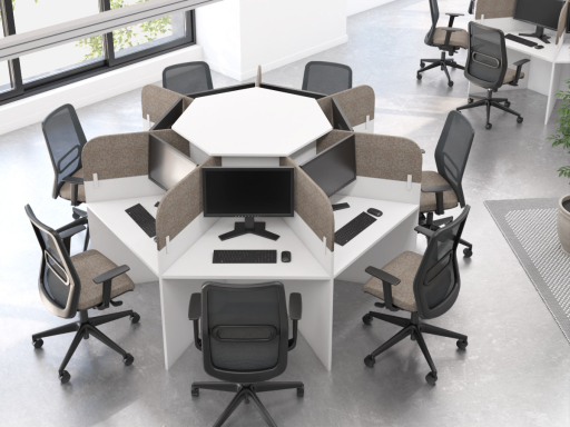 Call center en marguerite KAL 7 postes