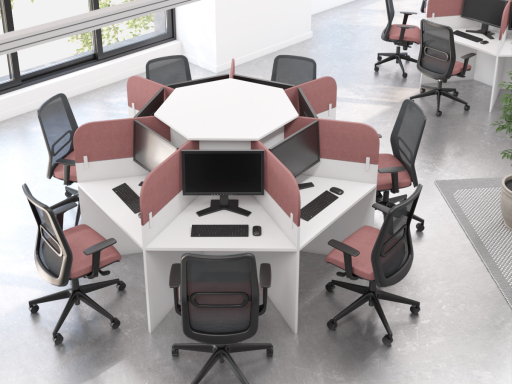 Call center en marguerite KAL 7 postes