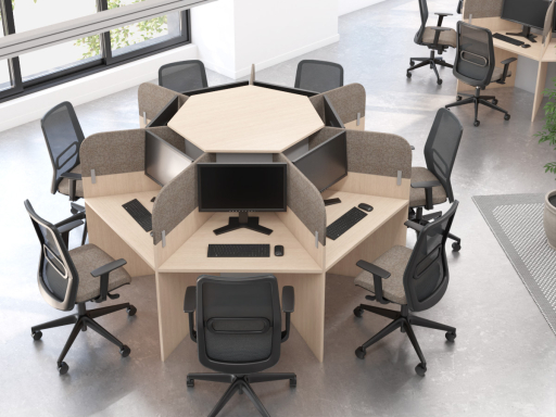 Call center en marguerite KAL 7 postes