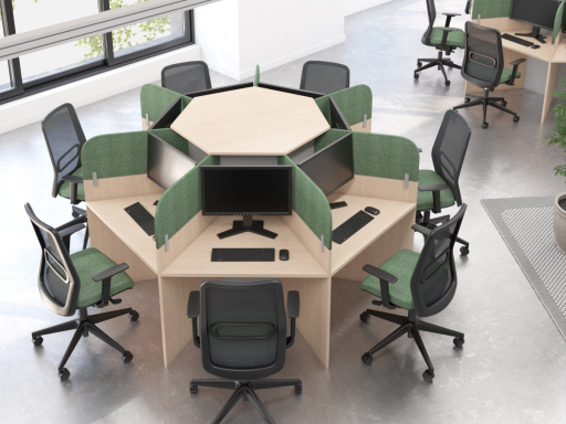Call center en marguerite KAL 7 postes