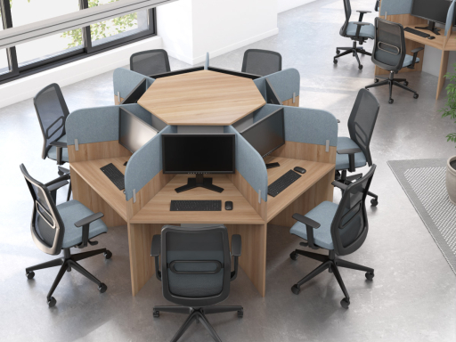 Call center en marguerite KAL 7 postes