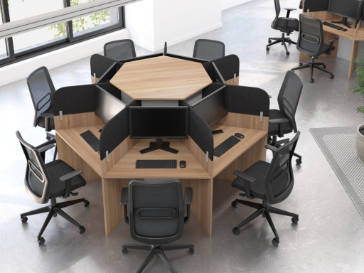Call center en marguerite KAL 7 postes