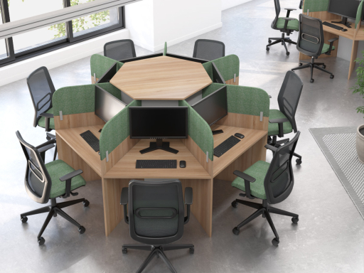 Call center en marguerite KAL 7 postes