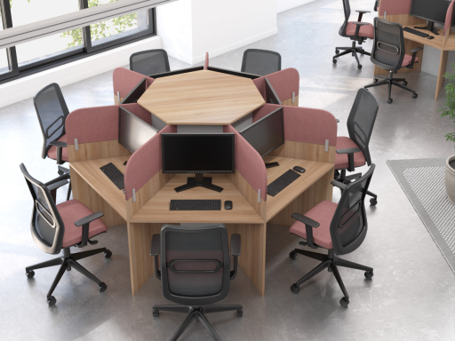 Call center en marguerite KAL 7 postes