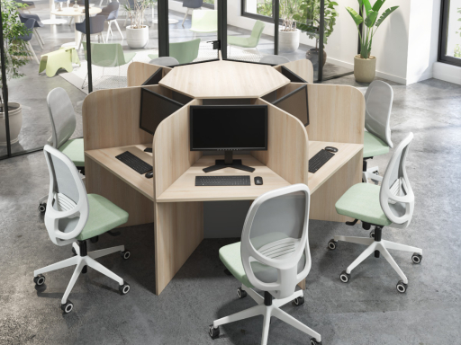Call center en marguerite KAL 7 postes, pas cher