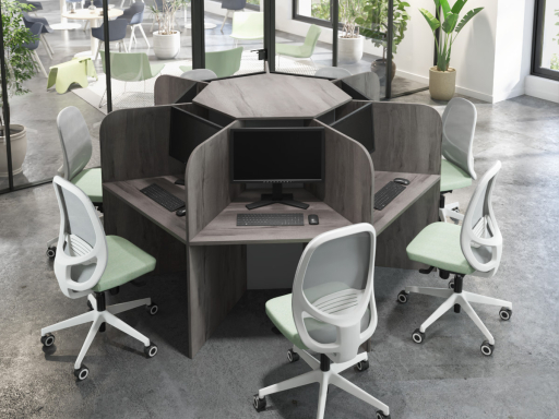 Call center en marguerite KAL 7 postes, pas cher