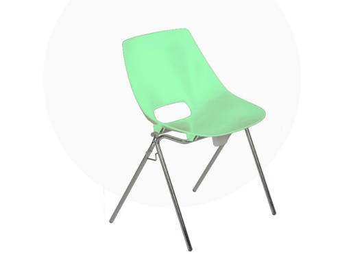 Chaise d'accueil Colors pas chère