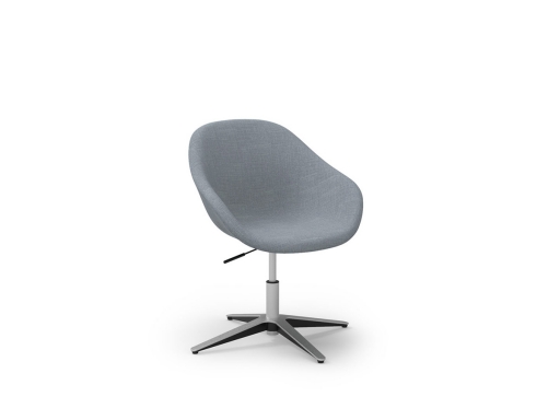 Lot de 2 fauteuils pivotants design MARCA, fabriqué en Espagne