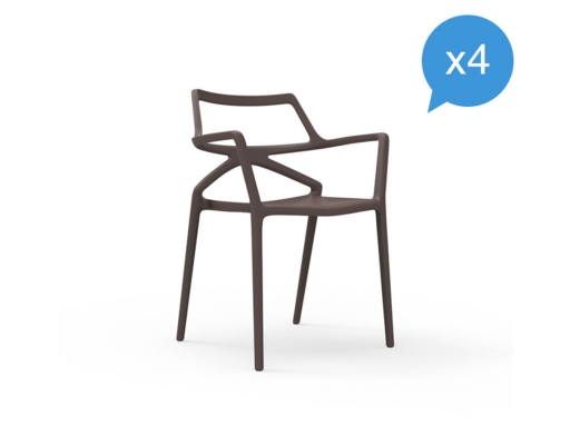 Lot de chaises intérieur / extérieur design