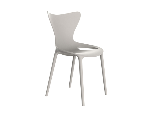 Lot de 4 chaises polyvalentes design CIEGO, fabriqué en Espagne