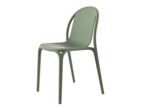 Lot de 4 chaises design intérieur/extérieur HARLEM, fabrication espagnole