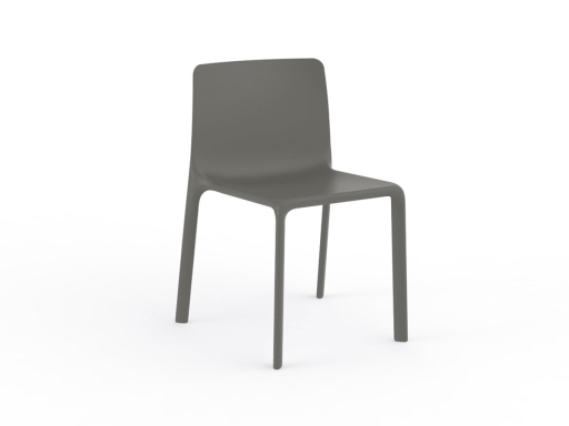 Lot de 4 chaises polyvalentes FANO, fabrication espagnole