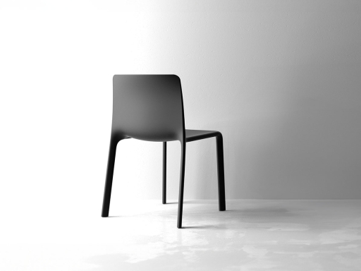 Lot de 4 chaises polyvalentes FANO, fabrication espagnole