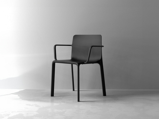 Lot de 4 chaises polyvalentes FANO, fabrication espagnole