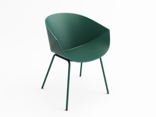 Chaise d'accueil design, qualité italienne