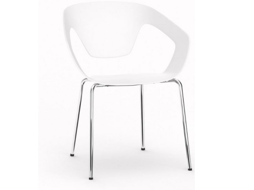 Lot de 4 chaises de collectivité pratique