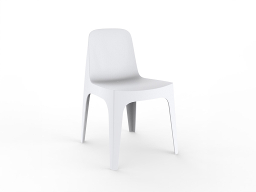 Lot de 4 chaises polyvalentes indoor/outdoor COME, fabriqué en Espagne