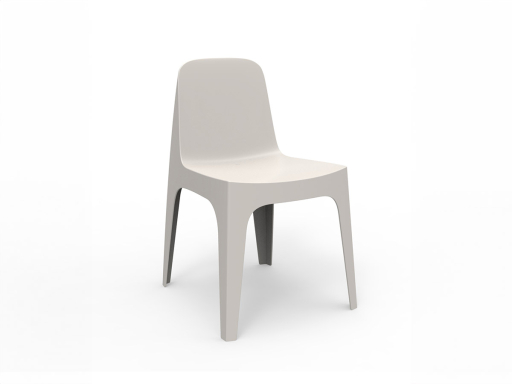 Lot de 4 chaises polyvalentes indoor/outdoor COME, fabriqué en Espagne