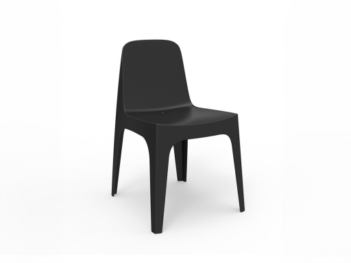 Lot de 4 chaises polyvalentes indoor/outdoor COME, fabriqué en Espagne