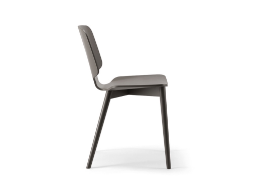 Lot de 2 chaises HAIKU en bois laqué