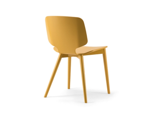 Lot de 2 chaises HAIKU en bois laqué