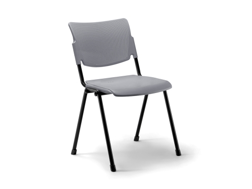 Lot de 4 chaises de collectivité 4 pieds CARION