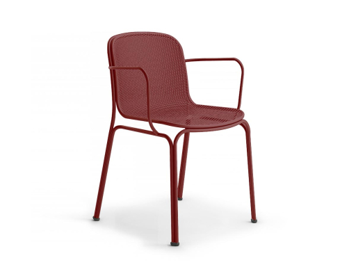 Lot de chaises intérieur / extérieur en métal, made in France