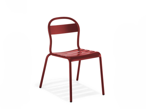 Lot de chaises intérieur / extérieur en métal, made in France