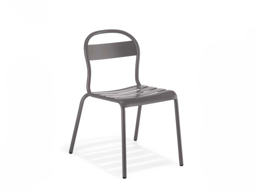 Lot de chaises intérieur / extérieur en métal, made in France