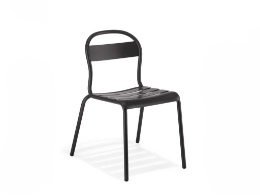 Lot de chaises intérieur / extérieur en métal, made in France