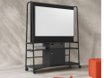 Deskissimo - Chariot multimédia avec armoire STREAM