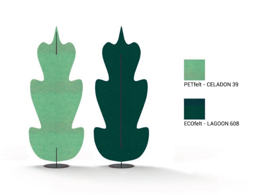 Lot de 2 séparateurs acoustiques design AUTOMNE