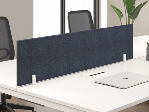 Cloisonnette acoustique frontale pour bureau et bench AKKA