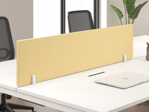 Cloisonnette acoustique frontale pour bureau et bench AKKA