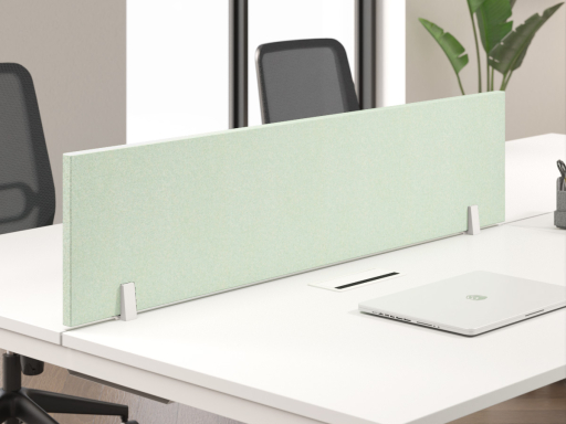 Cloisonnette acoustique frontale pour bureau et bench AKKA