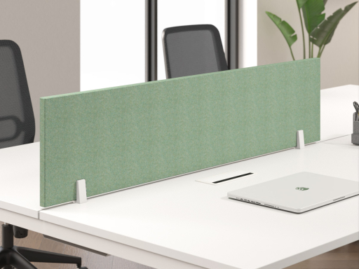 Cloisonnette acoustique frontale pour bureau et bench AKKA